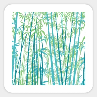 Bamboo 5 Sticker